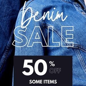 Denim up to 50% off true religion, mother, Paige, free people, Levi’s, Joe’s 4-7